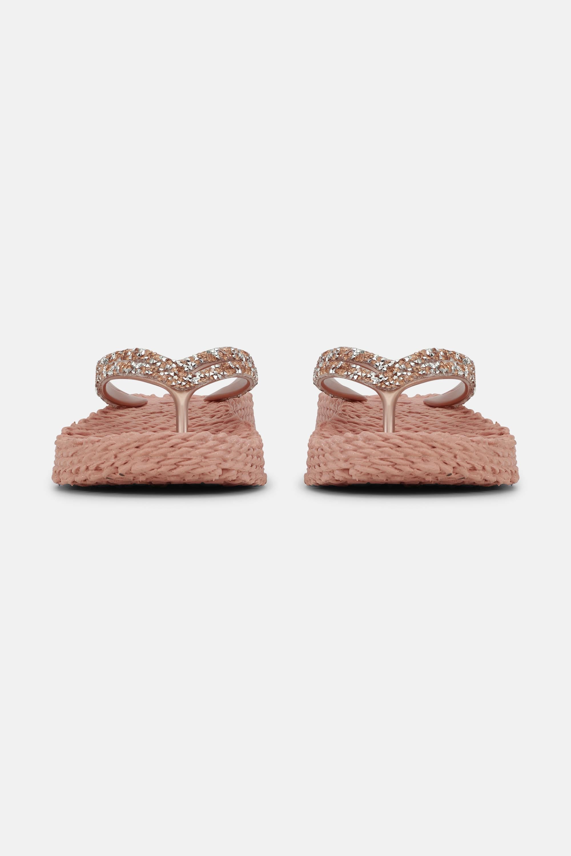 Platform Klipklapper Glimmersten - Misty Rose
